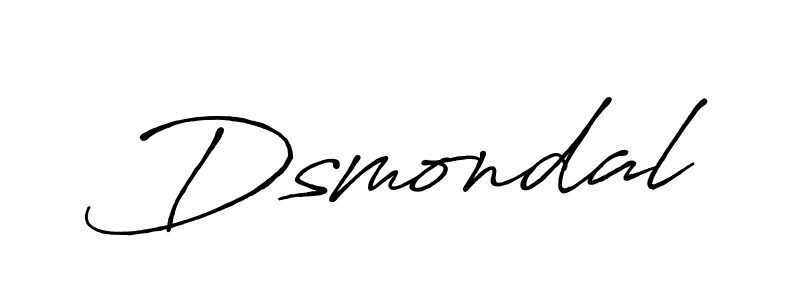 Make a beautiful signature design for name Dsmondal. Use this online signature maker to create a handwritten signature for free. Dsmondal signature style 7 images and pictures png