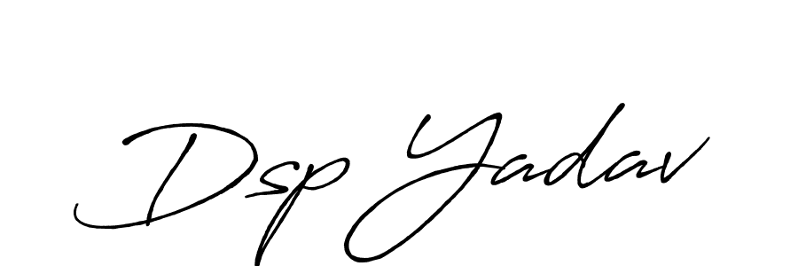 This is the best signature style for the Dsp Yadav name. Also you like these signature font (Antro_Vectra_Bolder). Mix name signature. Dsp Yadav signature style 7 images and pictures png