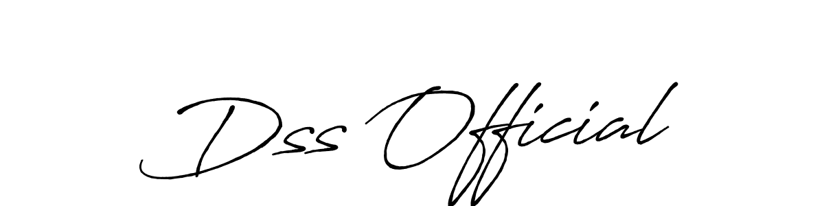 Antro_Vectra_Bolder is a professional signature style that is perfect for those who want to add a touch of class to their signature. It is also a great choice for those who want to make their signature more unique. Get Dss Official name to fancy signature for free. Dss Official signature style 7 images and pictures png