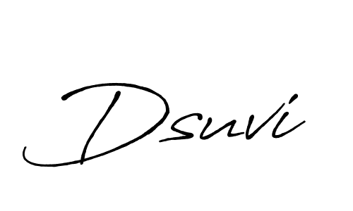 Also we have Dsuvi name is the best signature style. Create professional handwritten signature collection using Antro_Vectra_Bolder autograph style. Dsuvi signature style 7 images and pictures png