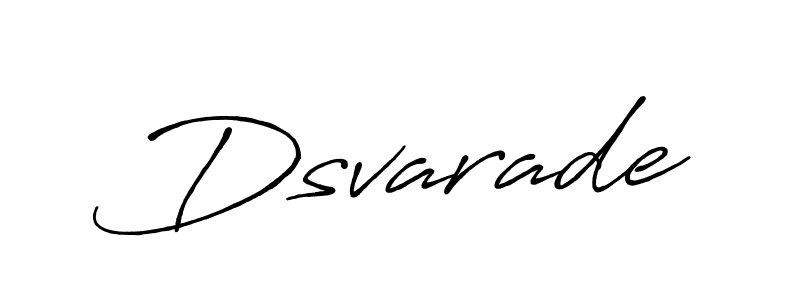Make a beautiful signature design for name Dsvarade. Use this online signature maker to create a handwritten signature for free. Dsvarade signature style 7 images and pictures png