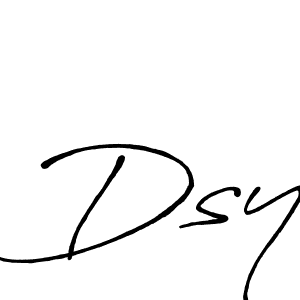 Make a beautiful signature design for name Dsy. Use this online signature maker to create a handwritten signature for free. Dsy signature style 7 images and pictures png