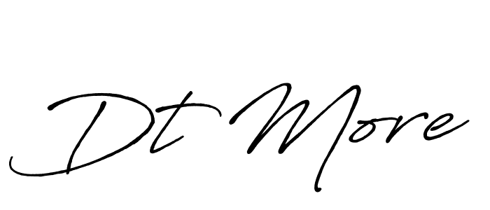 You can use this online signature creator to create a handwritten signature for the name Dt More. This is the best online autograph maker. Dt More signature style 7 images and pictures png