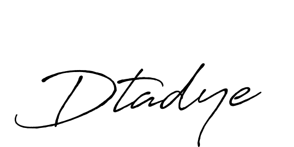 Here are the top 10 professional signature styles for the name Dtadye. These are the best autograph styles you can use for your name. Dtadye signature style 7 images and pictures png