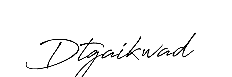 Antro_Vectra_Bolder is a professional signature style that is perfect for those who want to add a touch of class to their signature. It is also a great choice for those who want to make their signature more unique. Get Dtgaikwad name to fancy signature for free. Dtgaikwad signature style 7 images and pictures png