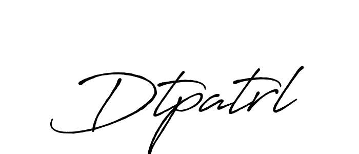 Also we have Dtpatrl name is the best signature style. Create professional handwritten signature collection using Antro_Vectra_Bolder autograph style. Dtpatrl signature style 7 images and pictures png