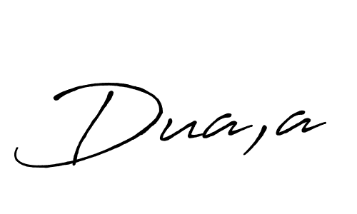 How to make Dua,a signature? Antro_Vectra_Bolder is a professional autograph style. Create handwritten signature for Dua,a name. Dua,a signature style 7 images and pictures png