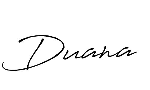 How to make Duana signature? Antro_Vectra_Bolder is a professional autograph style. Create handwritten signature for Duana name. Duana signature style 7 images and pictures png