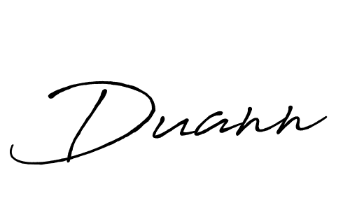 Duann stylish signature style. Best Handwritten Sign (Antro_Vectra_Bolder) for my name. Handwritten Signature Collection Ideas for my name Duann. Duann signature style 7 images and pictures png
