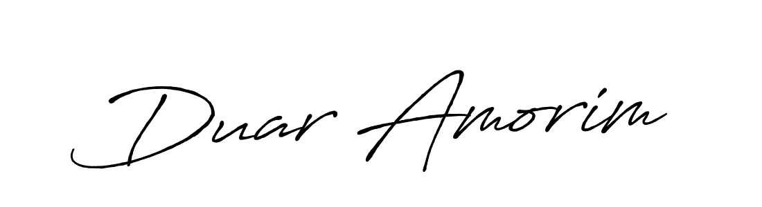 Duar Amorim stylish signature style. Best Handwritten Sign (Antro_Vectra_Bolder) for my name. Handwritten Signature Collection Ideas for my name Duar Amorim. Duar Amorim signature style 7 images and pictures png