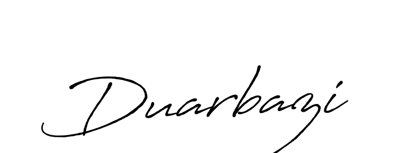 Design your own signature with our free online signature maker. With this signature software, you can create a handwritten (Antro_Vectra_Bolder) signature for name Duarbazi. Duarbazi signature style 7 images and pictures png