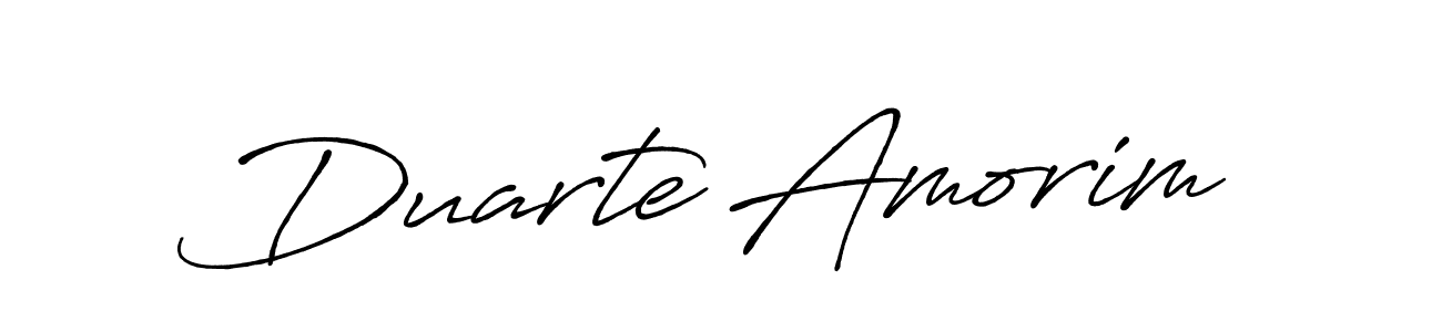 Duarte Amorim stylish signature style. Best Handwritten Sign (Antro_Vectra_Bolder) for my name. Handwritten Signature Collection Ideas for my name Duarte Amorim. Duarte Amorim signature style 7 images and pictures png