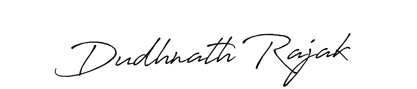 Design your own signature with our free online signature maker. With this signature software, you can create a handwritten (Antro_Vectra_Bolder) signature for name Dudhnath Rajak. Dudhnath Rajak signature style 7 images and pictures png