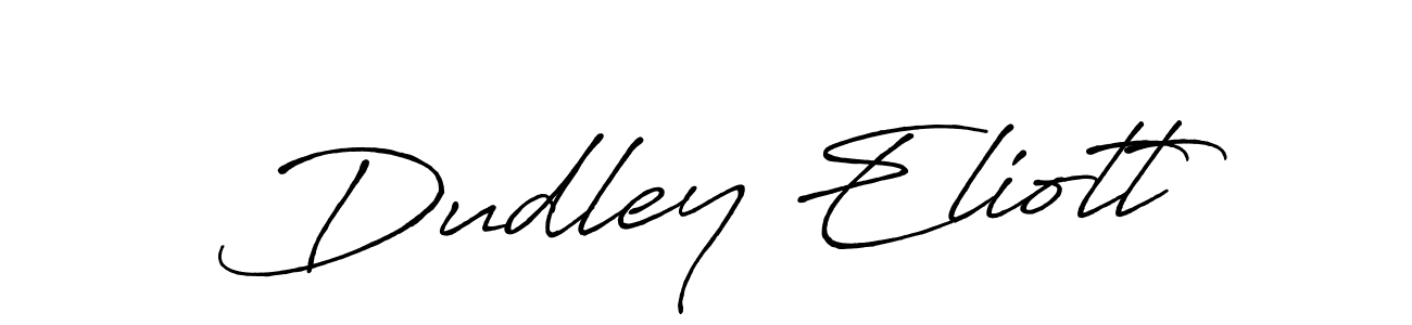 Also You can easily find your signature by using the search form. We will create Dudley Eliott name handwritten signature images for you free of cost using Antro_Vectra_Bolder sign style. Dudley Eliott signature style 7 images and pictures png