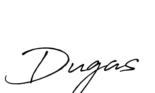 How to make Dugas signature? Antro_Vectra_Bolder is a professional autograph style. Create handwritten signature for Dugas name. Dugas signature style 7 images and pictures png