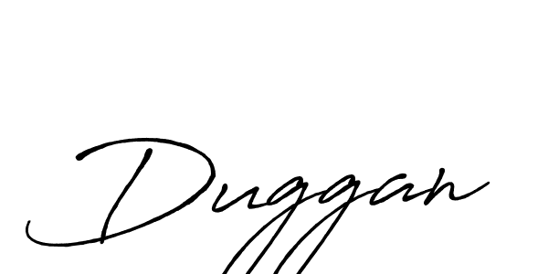 Create a beautiful signature design for name Duggan. With this signature (Antro_Vectra_Bolder) fonts, you can make a handwritten signature for free. Duggan signature style 7 images and pictures png