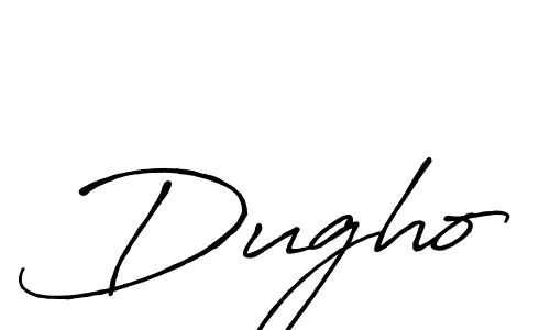 How to make Dugho signature? Antro_Vectra_Bolder is a professional autograph style. Create handwritten signature for Dugho name. Dugho signature style 7 images and pictures png