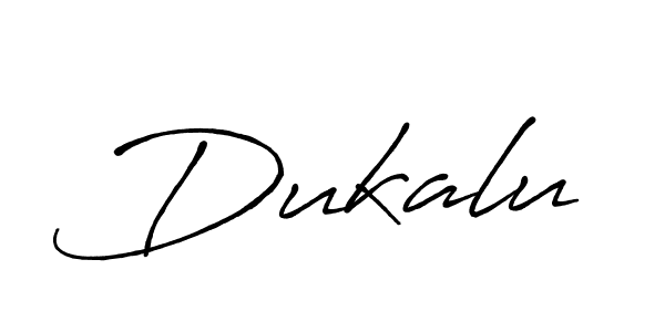 The best way (Antro_Vectra_Bolder) to make a short signature is to pick only two or three words in your name. The name Dukalu include a total of six letters. For converting this name. Dukalu signature style 7 images and pictures png