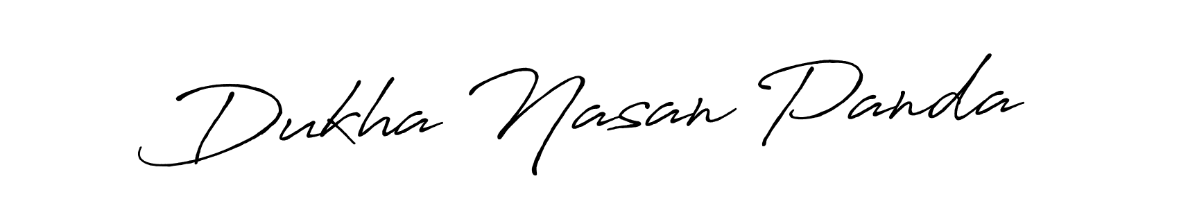 if you are searching for the best signature style for your name Dukha Nasan Panda. so please give up your signature search. here we have designed multiple signature styles  using Antro_Vectra_Bolder. Dukha Nasan Panda signature style 7 images and pictures png