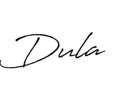 Make a beautiful signature design for name Dula. With this signature (Antro_Vectra_Bolder) style, you can create a handwritten signature for free. Dula signature style 7 images and pictures png