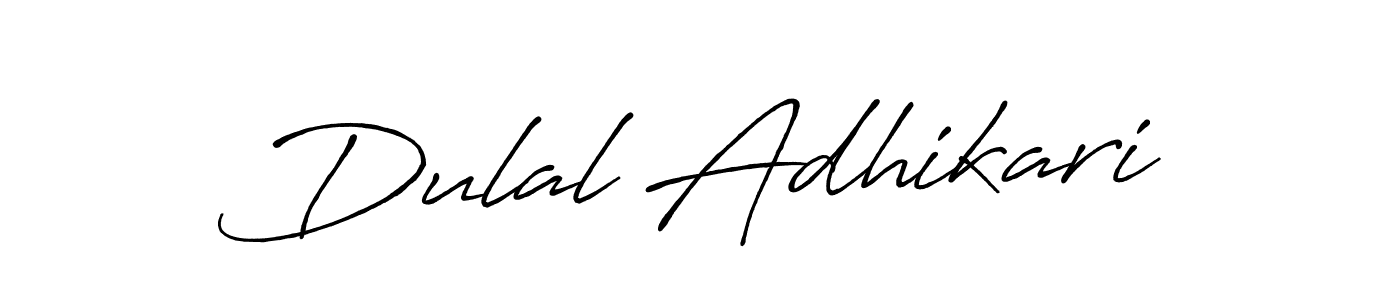 Similarly Antro_Vectra_Bolder is the best handwritten signature design. Signature creator online .You can use it as an online autograph creator for name Dulal Adhikari. Dulal Adhikari signature style 7 images and pictures png