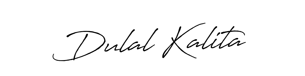 You should practise on your own different ways (Antro_Vectra_Bolder) to write your name (Dulal Kalita) in signature. don't let someone else do it for you. Dulal Kalita signature style 7 images and pictures png