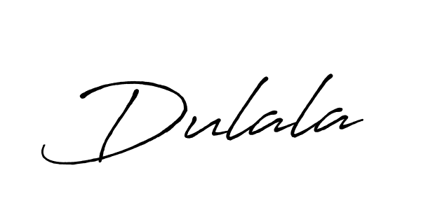 Make a beautiful signature design for name Dulala. With this signature (Antro_Vectra_Bolder) style, you can create a handwritten signature for free. Dulala signature style 7 images and pictures png