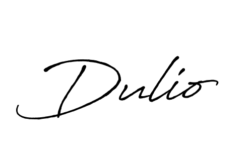 The best way (Antro_Vectra_Bolder) to make a short signature is to pick only two or three words in your name. The name Dulio include a total of six letters. For converting this name. Dulio signature style 7 images and pictures png