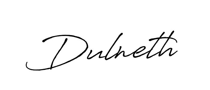 Use a signature maker to create a handwritten signature online. With this signature software, you can design (Antro_Vectra_Bolder) your own signature for name Dulneth. Dulneth signature style 7 images and pictures png