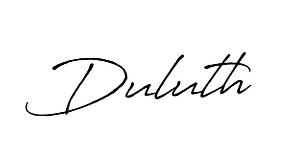 How to make Duluth name signature. Use Antro_Vectra_Bolder style for creating short signs online. This is the latest handwritten sign. Duluth signature style 7 images and pictures png