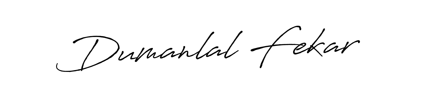 Here are the top 10 professional signature styles for the name Dumanlal Fekar. These are the best autograph styles you can use for your name. Dumanlal Fekar signature style 7 images and pictures png