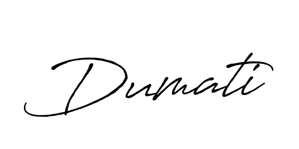 Also we have Dumati name is the best signature style. Create professional handwritten signature collection using Antro_Vectra_Bolder autograph style. Dumati signature style 7 images and pictures png