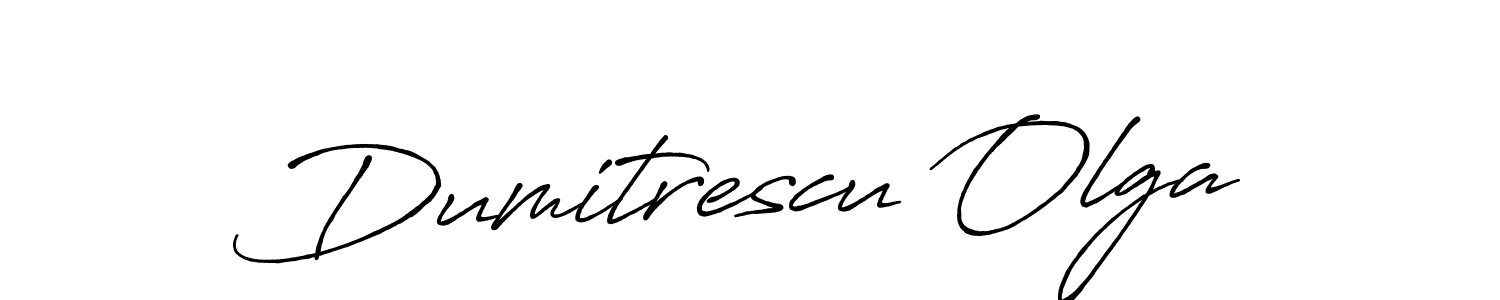 Also You can easily find your signature by using the search form. We will create Dumitrescu Olga name handwritten signature images for you free of cost using Antro_Vectra_Bolder sign style. Dumitrescu Olga signature style 7 images and pictures png