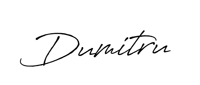Make a beautiful signature design for name Dumitru. With this signature (Antro_Vectra_Bolder) style, you can create a handwritten signature for free. Dumitru signature style 7 images and pictures png
