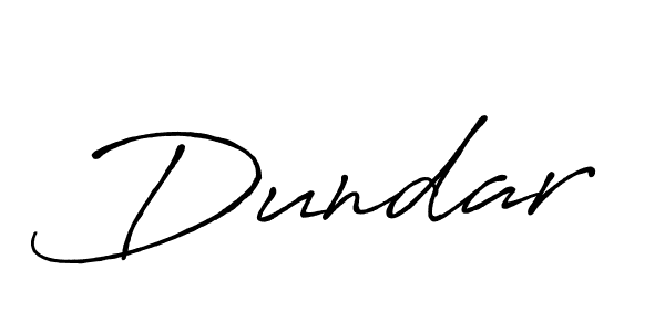 Create a beautiful signature design for name Dundar. With this signature (Antro_Vectra_Bolder) fonts, you can make a handwritten signature for free. Dundar signature style 7 images and pictures png