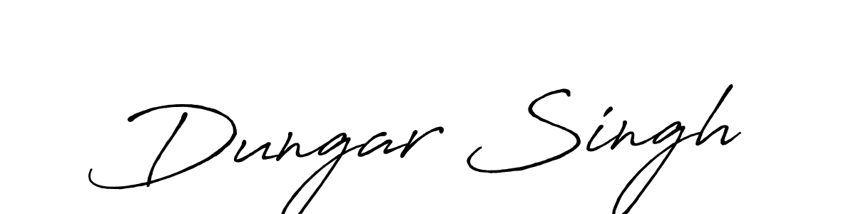 How to Draw Dungar Singh signature style? Antro_Vectra_Bolder is a latest design signature styles for name Dungar Singh. Dungar Singh signature style 7 images and pictures png