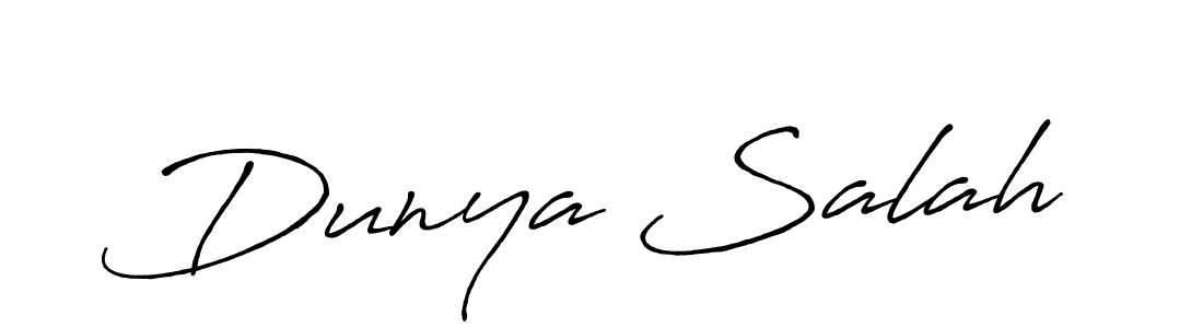 Once you've used our free online signature maker to create your best signature Antro_Vectra_Bolder style, it's time to enjoy all of the benefits that Dunya Salah name signing documents. Dunya Salah signature style 7 images and pictures png