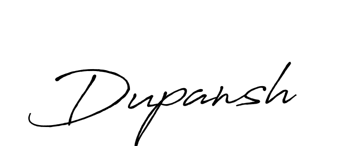 Design your own signature with our free online signature maker. With this signature software, you can create a handwritten (Antro_Vectra_Bolder) signature for name Dupansh. Dupansh signature style 7 images and pictures png