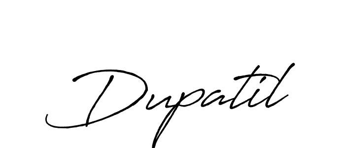 Design your own signature with our free online signature maker. With this signature software, you can create a handwritten (Antro_Vectra_Bolder) signature for name Dupatil. Dupatil signature style 7 images and pictures png
