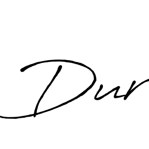 Create a beautiful signature design for name Dur. With this signature (Antro_Vectra_Bolder) fonts, you can make a handwritten signature for free. Dur signature style 7 images and pictures png