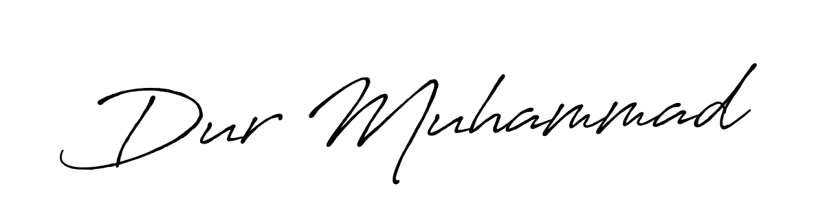 How to make Dur Muhammad signature? Antro_Vectra_Bolder is a professional autograph style. Create handwritten signature for Dur Muhammad name. Dur Muhammad signature style 7 images and pictures png