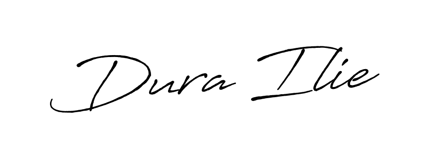 The best way (Antro_Vectra_Bolder) to make a short signature is to pick only two or three words in your name. The name Dura Ilie include a total of six letters. For converting this name. Dura Ilie signature style 7 images and pictures png