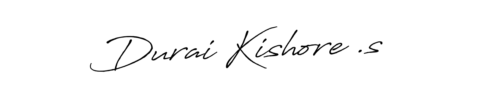 Once you've used our free online signature maker to create your best signature Antro_Vectra_Bolder style, it's time to enjoy all of the benefits that Durai Kishore .s name signing documents. Durai Kishore .s signature style 7 images and pictures png