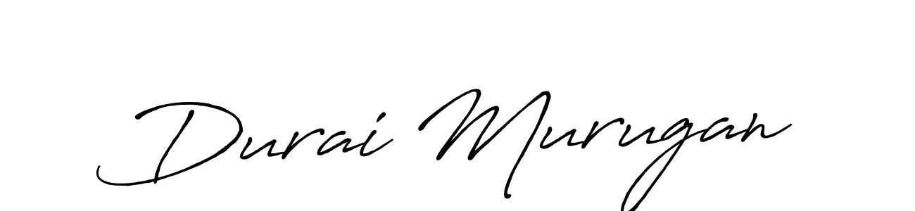 Durai Murugan stylish signature style. Best Handwritten Sign (Antro_Vectra_Bolder) for my name. Handwritten Signature Collection Ideas for my name Durai Murugan. Durai Murugan signature style 7 images and pictures png