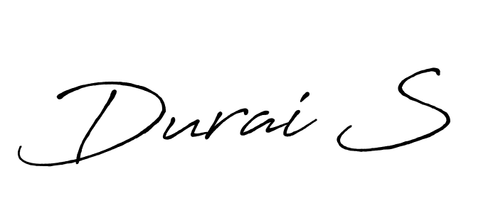 You can use this online signature creator to create a handwritten signature for the name Durai S. This is the best online autograph maker. Durai S signature style 7 images and pictures png