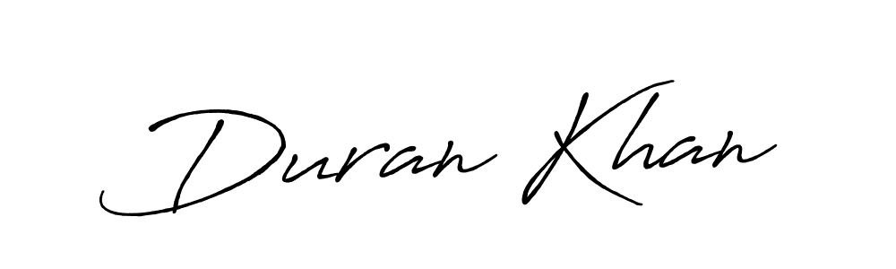 It looks lik you need a new signature style for name Duran Khan. Design unique handwritten (Antro_Vectra_Bolder) signature with our free signature maker in just a few clicks. Duran Khan signature style 7 images and pictures png