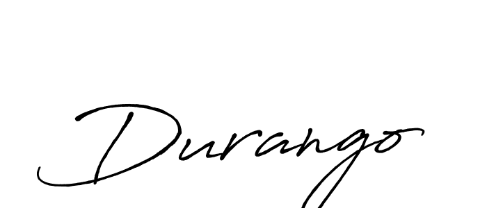 Design your own signature with our free online signature maker. With this signature software, you can create a handwritten (Antro_Vectra_Bolder) signature for name Durango. Durango signature style 7 images and pictures png