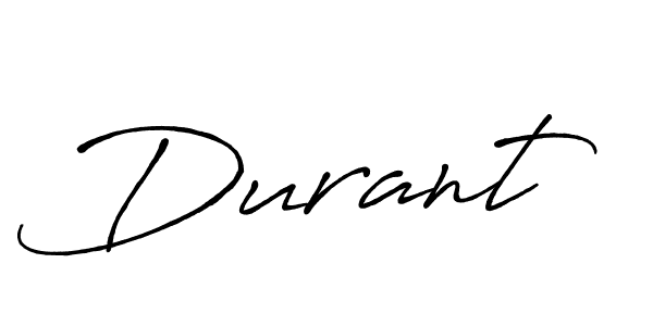 Use a signature maker to create a handwritten signature online. With this signature software, you can design (Antro_Vectra_Bolder) your own signature for name Durant. Durant signature style 7 images and pictures png