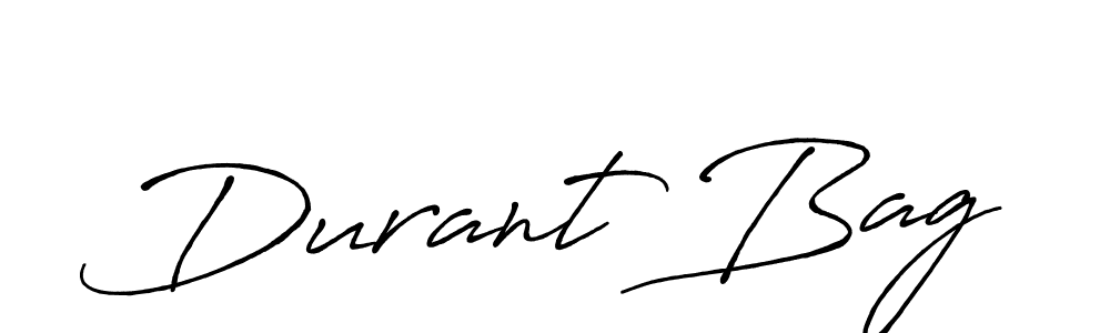 It looks lik you need a new signature style for name Durant Bag. Design unique handwritten (Antro_Vectra_Bolder) signature with our free signature maker in just a few clicks. Durant Bag signature style 7 images and pictures png