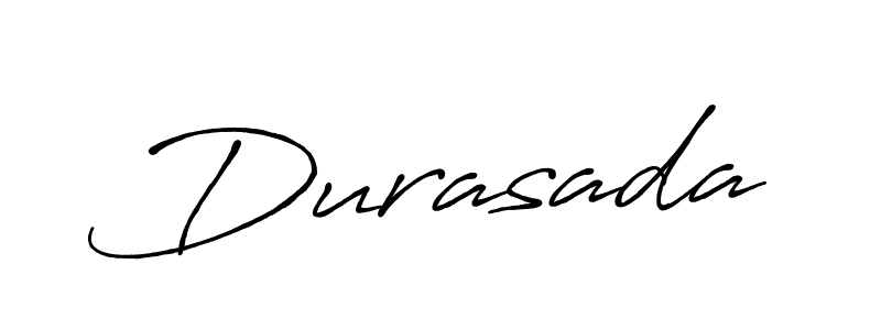 Create a beautiful signature design for name Durasada. With this signature (Antro_Vectra_Bolder) fonts, you can make a handwritten signature for free. Durasada signature style 7 images and pictures png